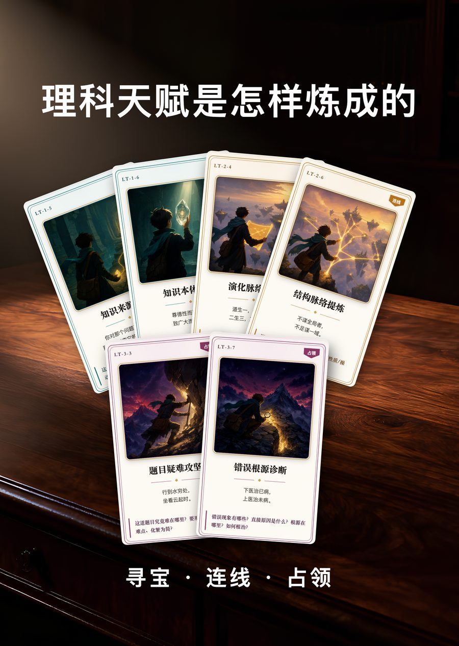 《理科天赋是怎样炼成的》封面