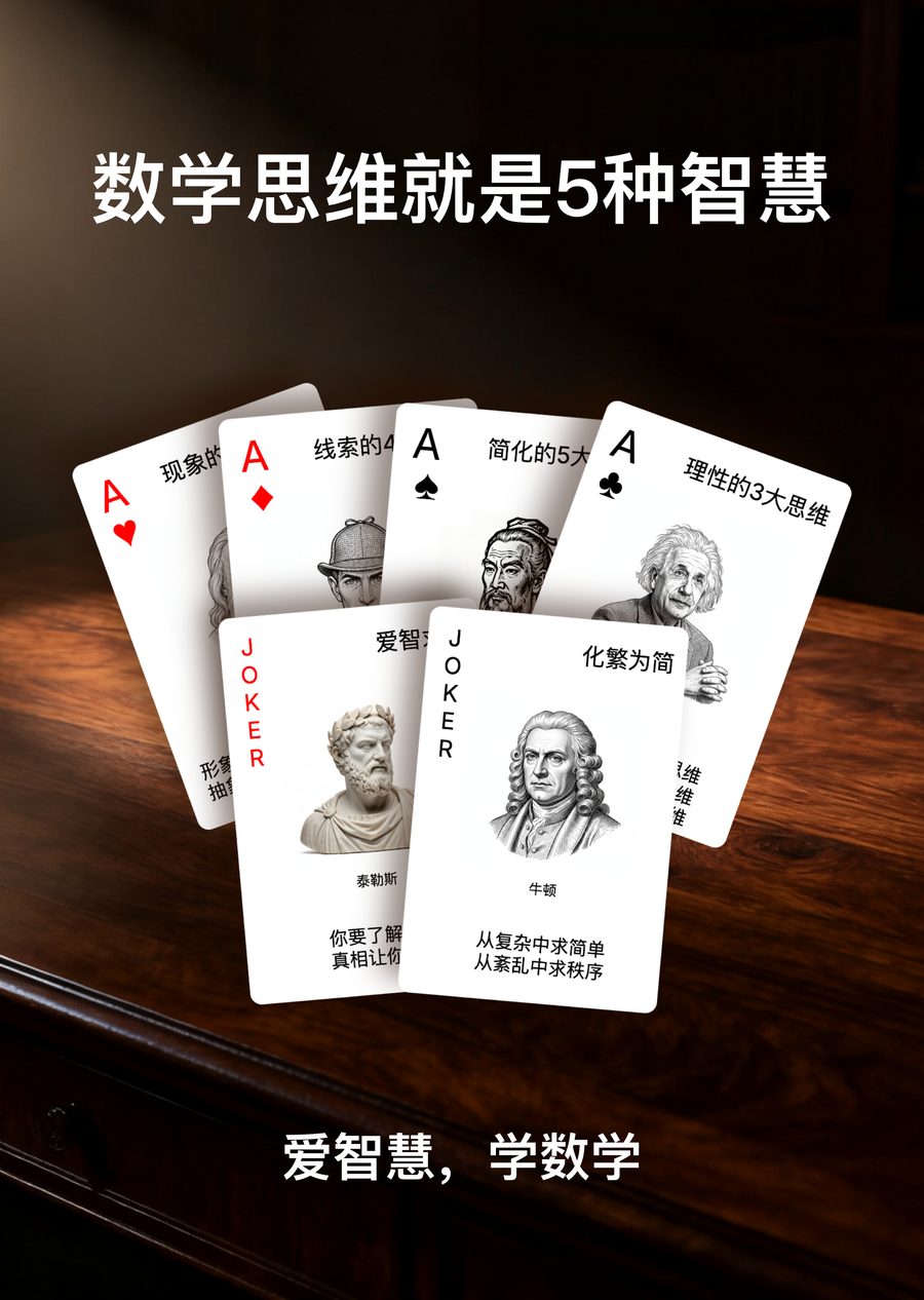 《数学思维就是5种智慧》书封